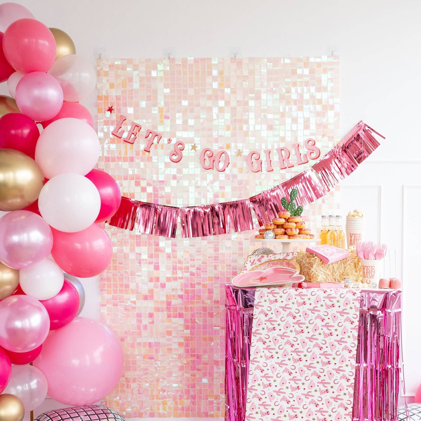Cowgirl Paper Table Runner