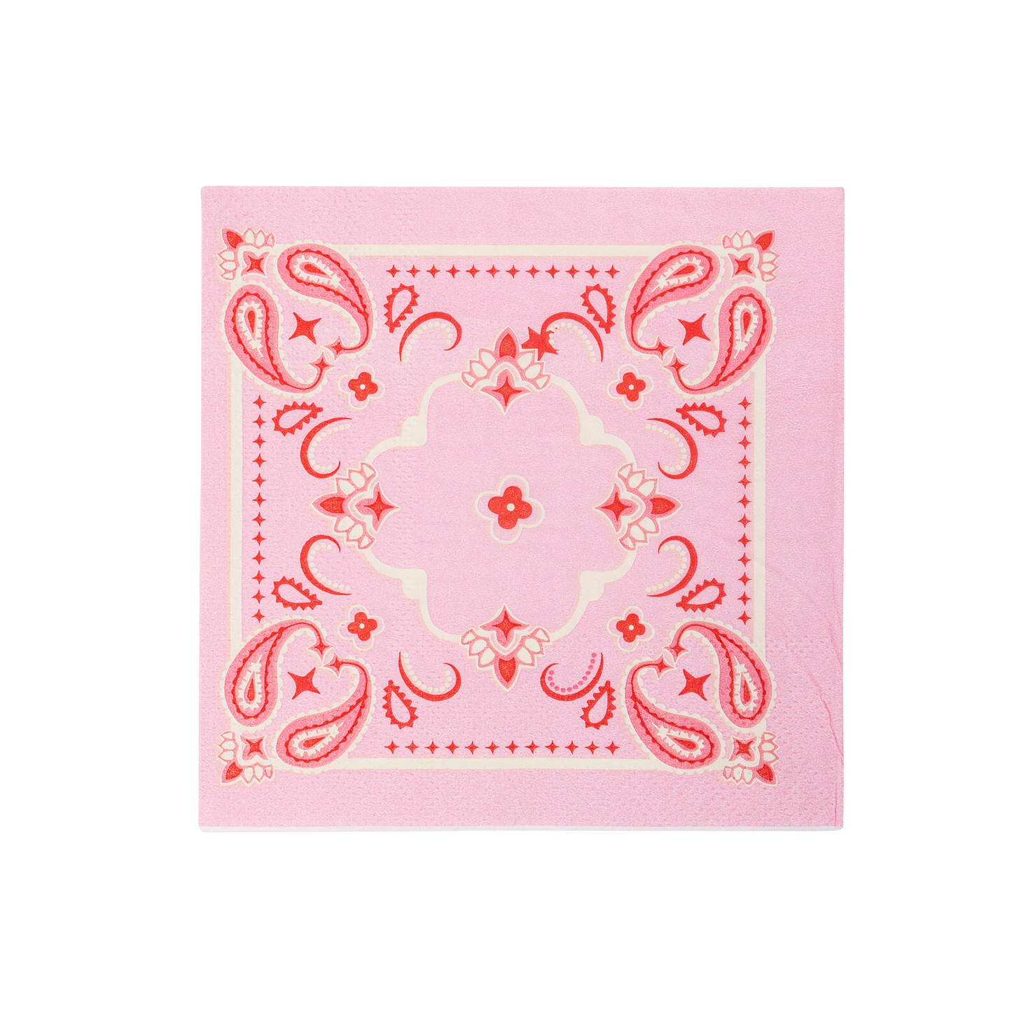 Bandana Paper Cocktail Napkins 24ct