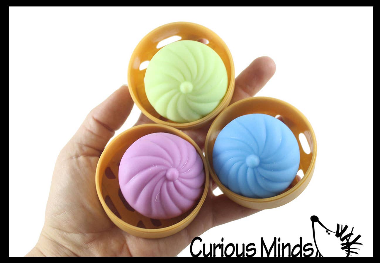 1 Doh Dumpling Dim Sum Ball - Soft Doh Stress Fidget