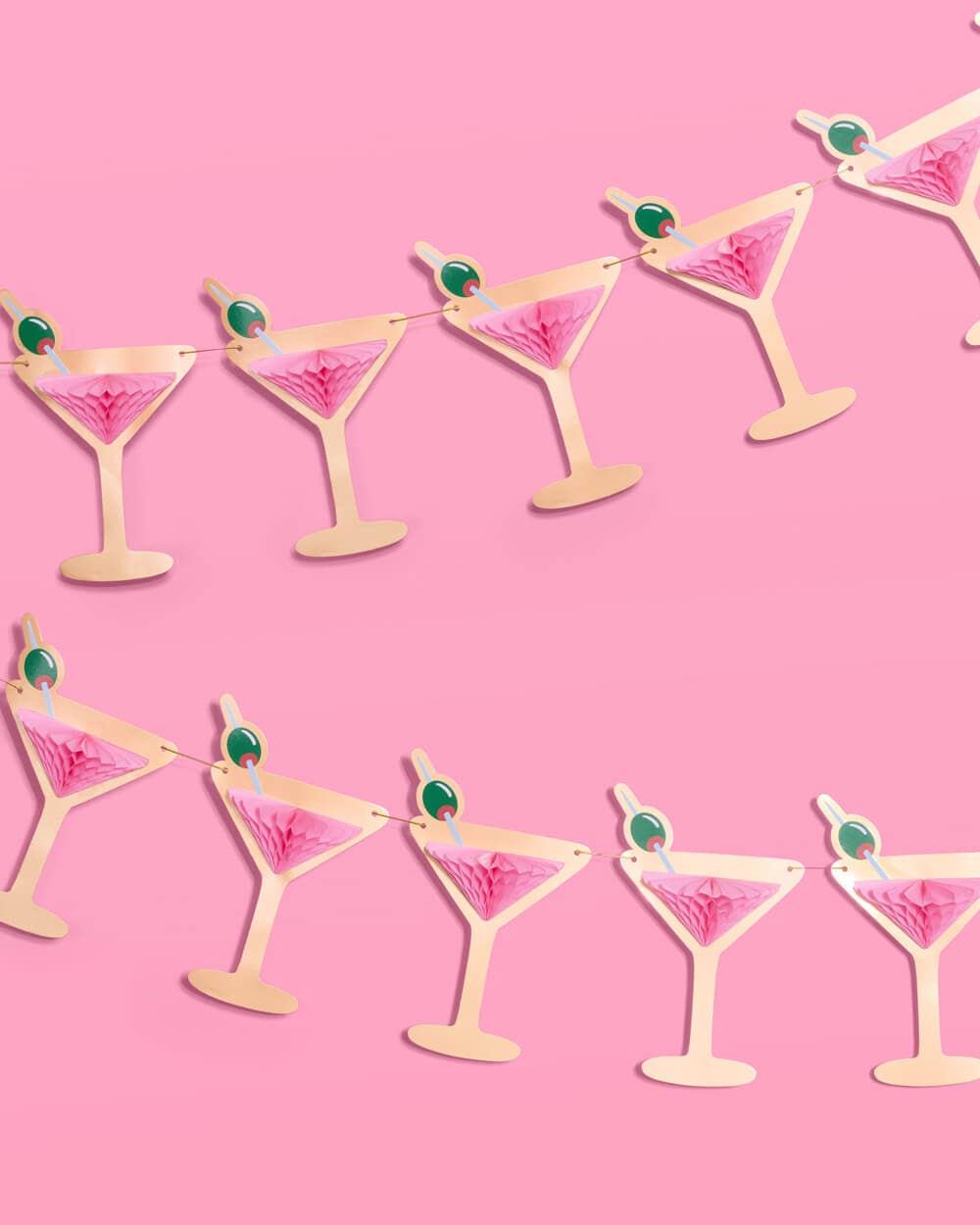 Martini 3D Banner