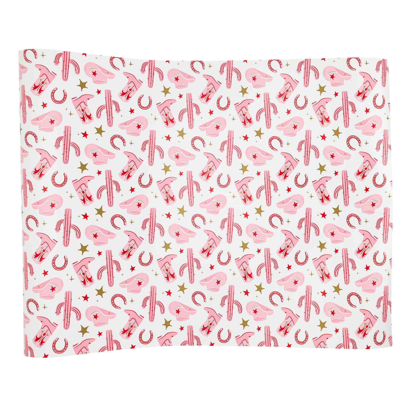 Cowgirl Paper Table Runner