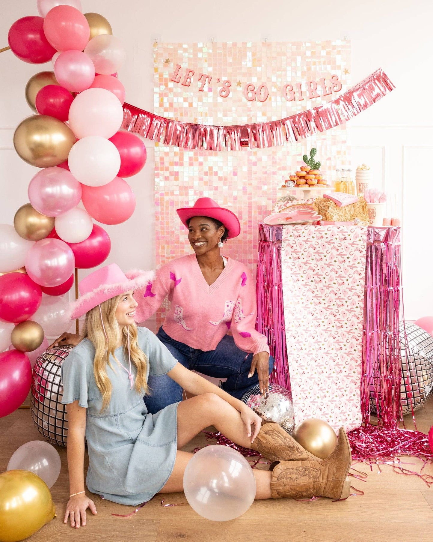 Cowgirl Paper Table Runner