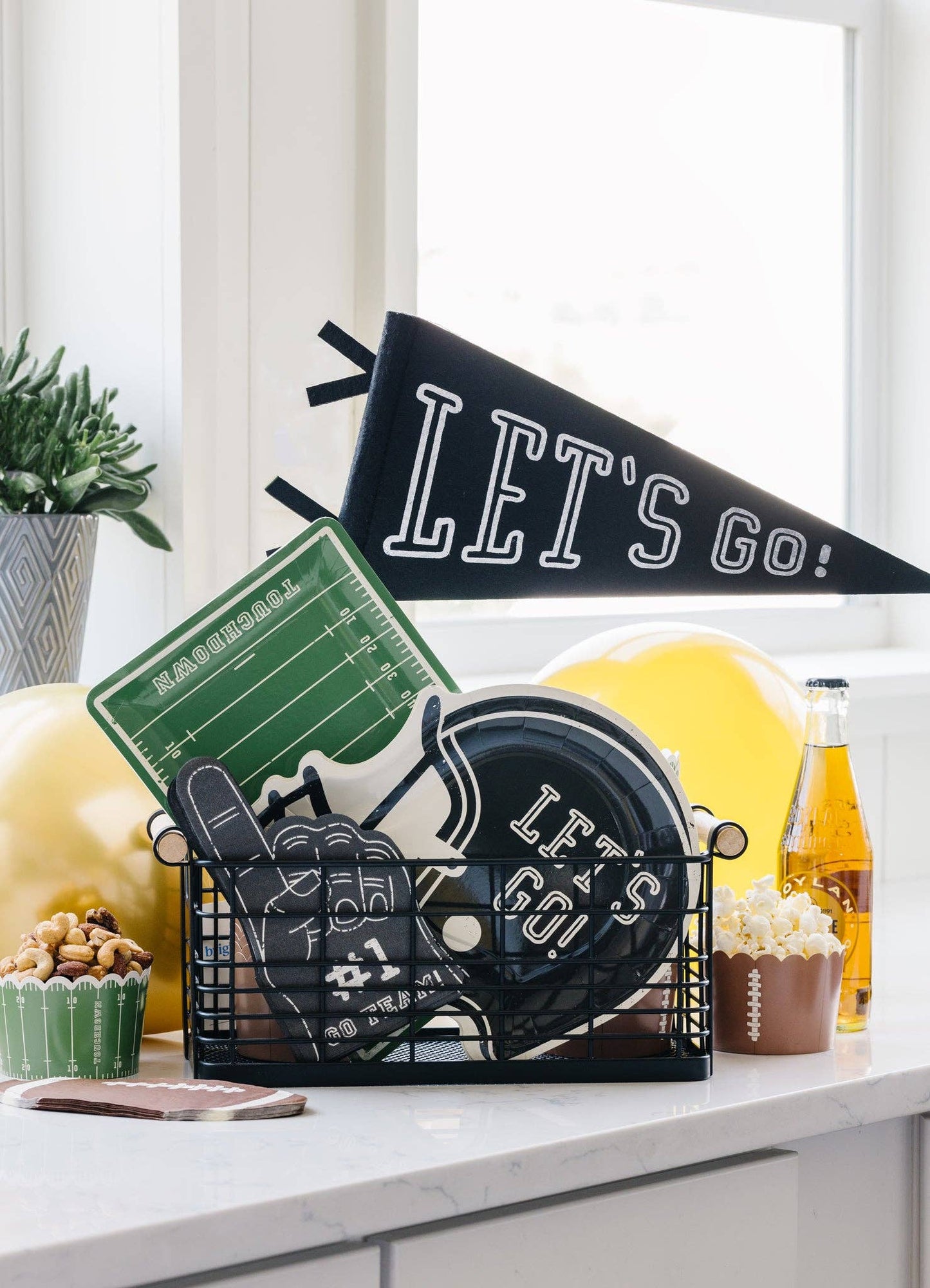 Football #1 Hand Napkins 24ct