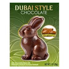 Dubai-Style Chocolate Bunny