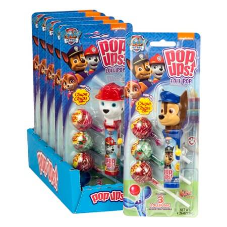 Pop Up Lollipop Paw Patrol - 1 Assorted