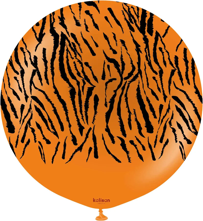 24in Tiger Print Balloon