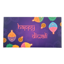 Happy Diwali Money Envelopes (10pk) - Purple & Pink