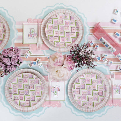 Mahjong Dessert Plates 8ct