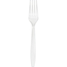 Clear Plastic Forks 24ct