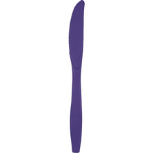 Purple Plastic Knives 24ct