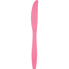 Candy Pink Plastic Knives 24ct