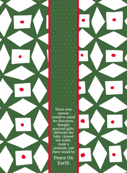 TOWEL Xmas Peace On Earth | Funny Towel Gift| Kitchen Décor