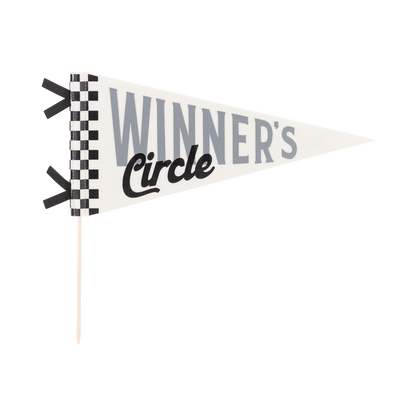 Miles per Hour Winners Circle Felt Pennant