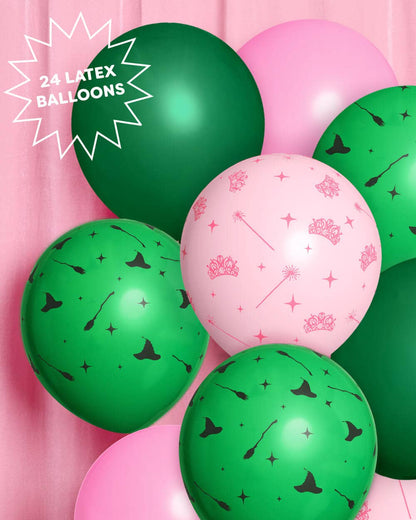 Wicked Witch Latex Balloons 8ct *Helium Not Included