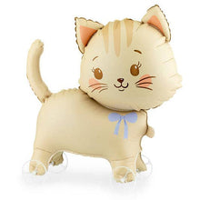 Cat on Wheels Foil Balloon 26 in. - AIr Fill