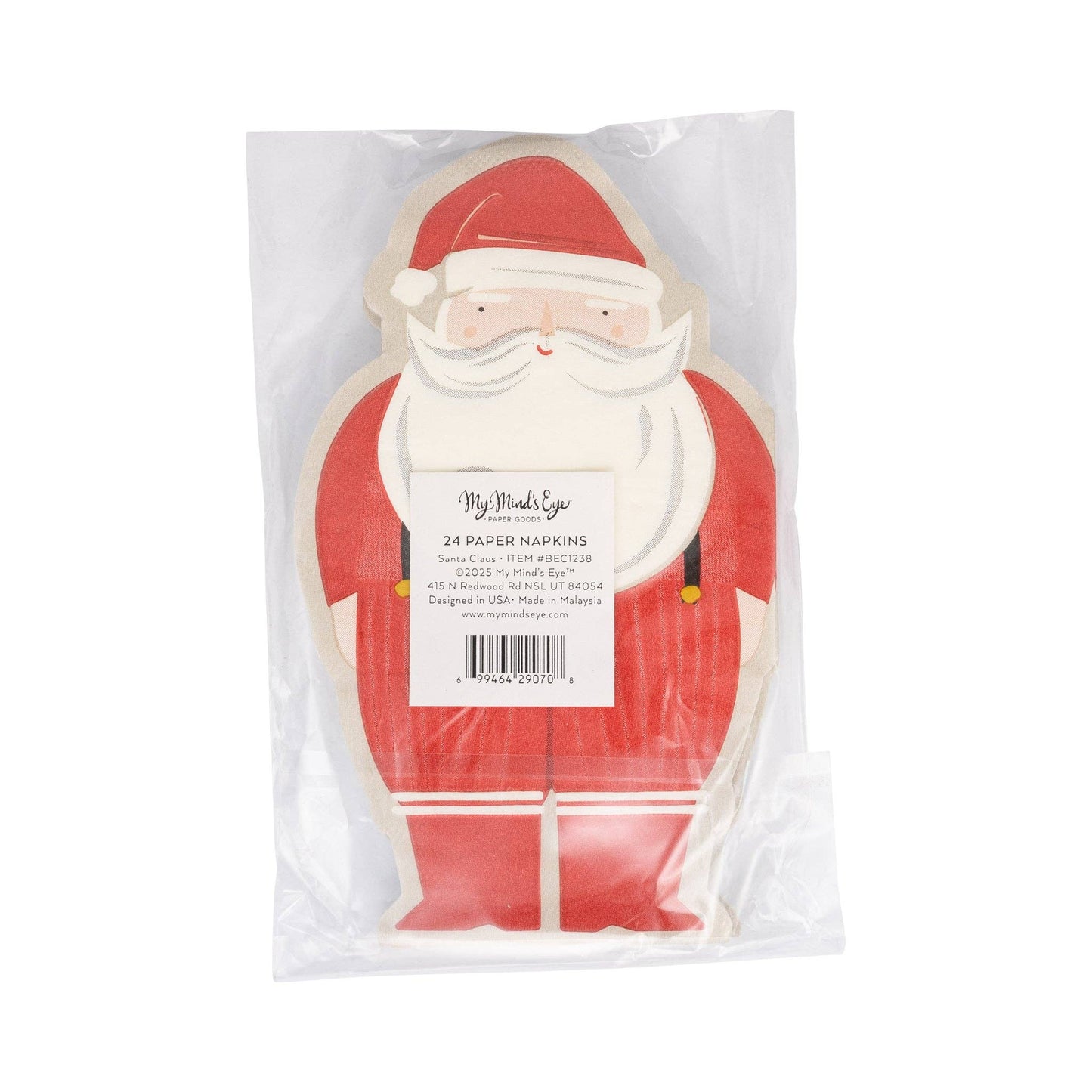 Santa Claus Dinner Napkin 24ct