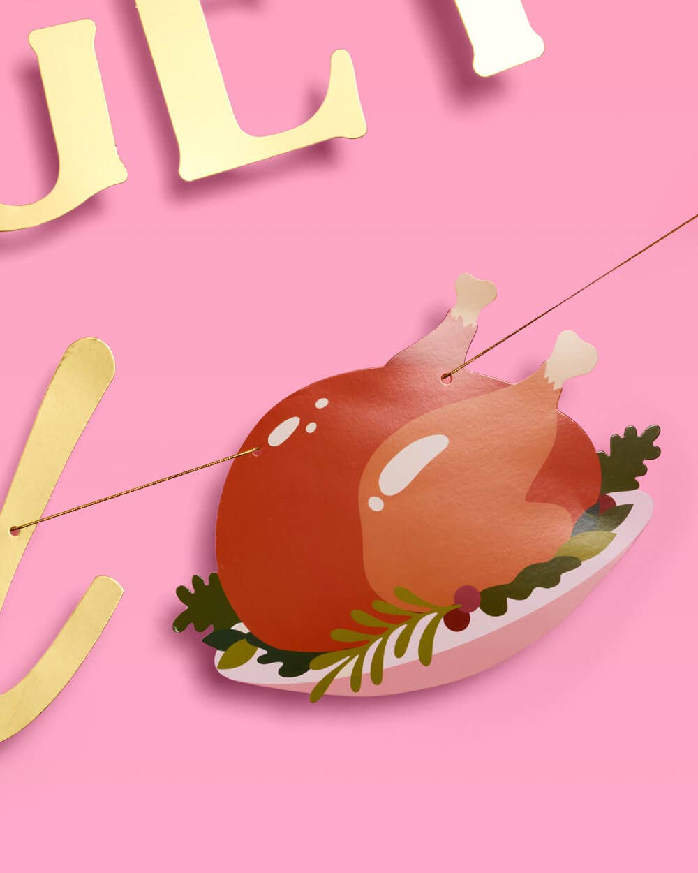 Here to Get Stuffed Banner | thanksgiving, turkey