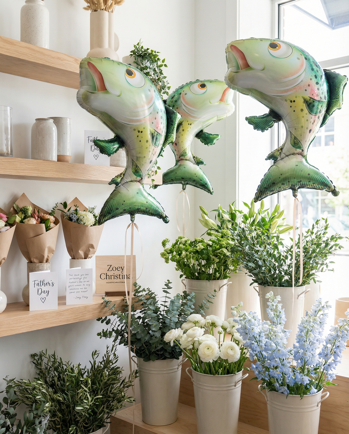Fish Foil Balloon – Lake, Fishing & Outdoor-Themed Party