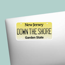 Down the Shore NJ Bumper Sticker - New Jersey Shore Decals