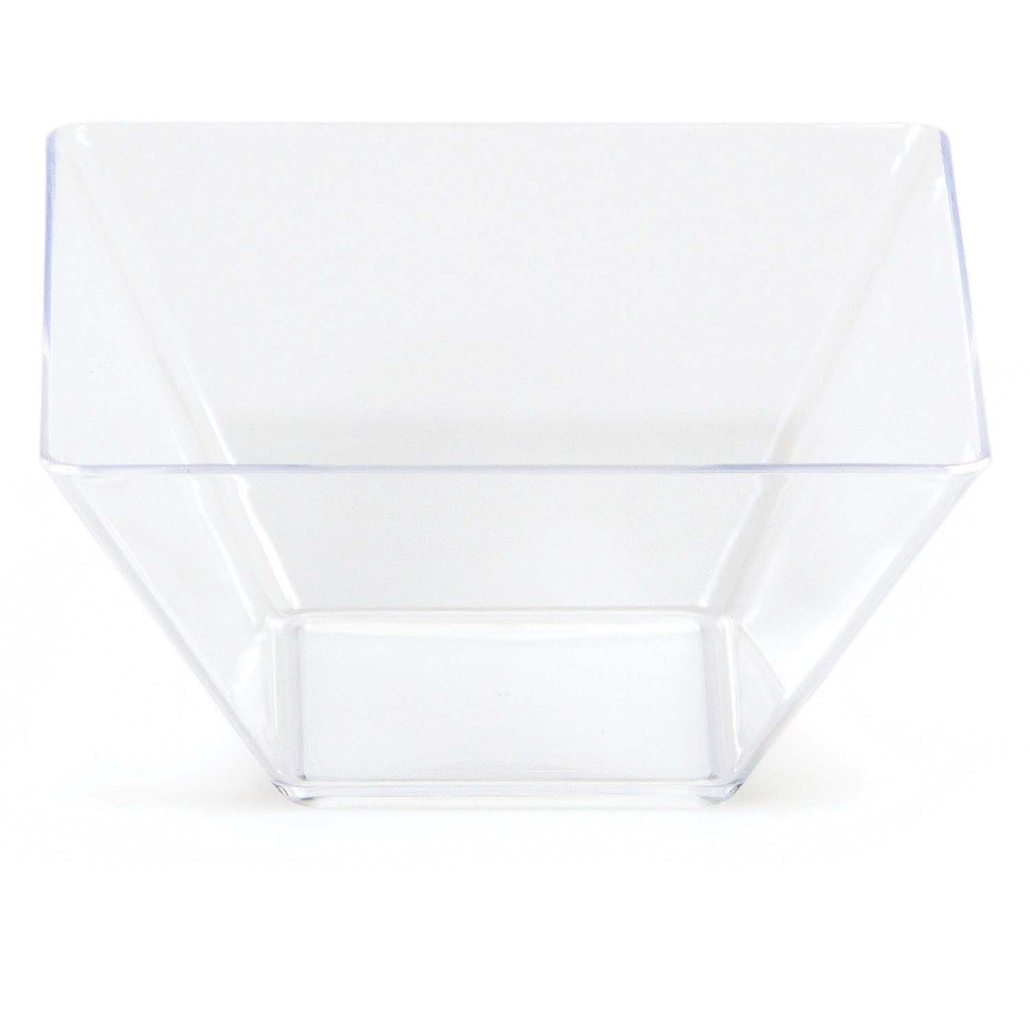Clear Square Mini Bowl 3.5”