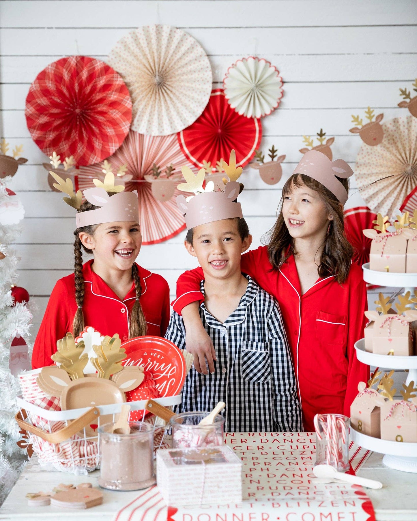 Dear Rudolph Reindeer Hat 8ct