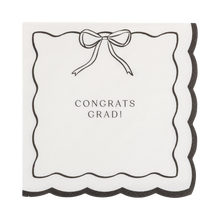 Bow Congrats Cocktail Napkin Set (24ct)