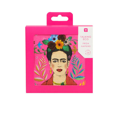 Frida Kahlo Cocktail Napkin | Fiesta Party |