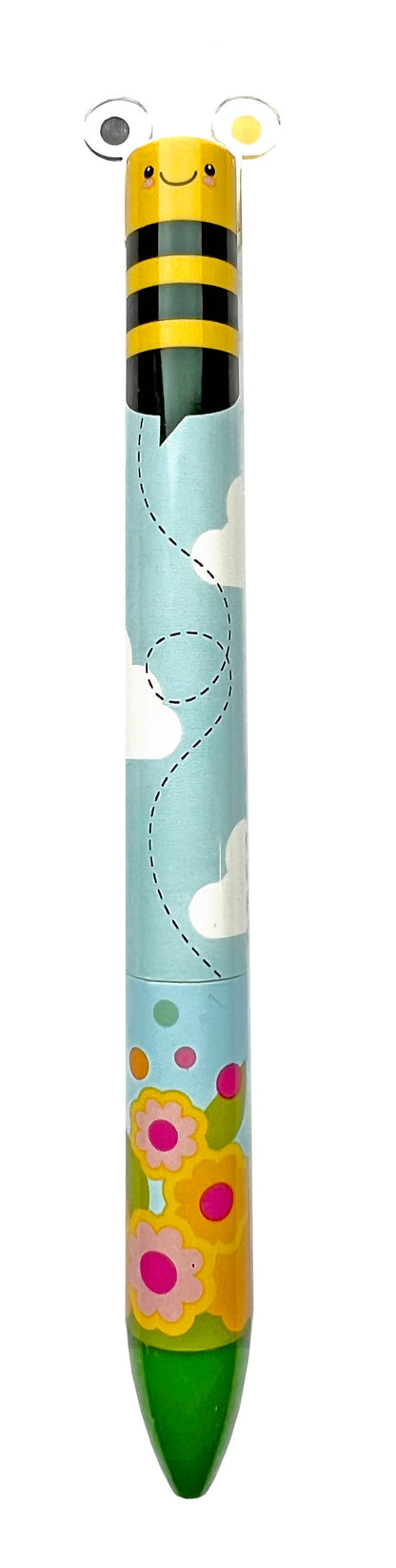 TWICE AS NICE WOODLAND 2 COLOR CLICK PEN