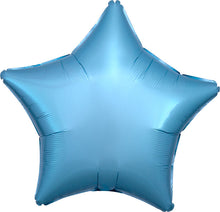 Light Blue Star 18in Solid Mylar