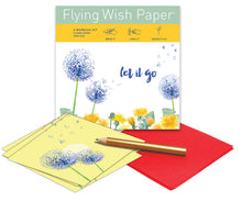 LET IT GO  / Wish-Making Mini Kit / 15 Sheets + Accessories