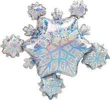 #567 Snowflake Cluster 32in Balloon