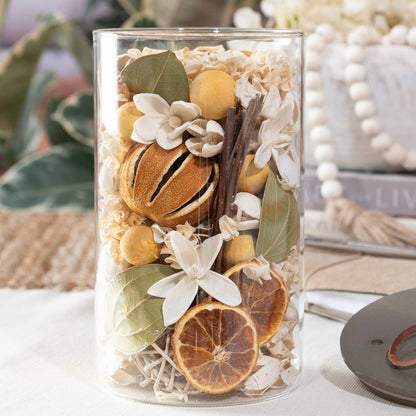 Lemon Zest & Thyme Potpourri Jar
