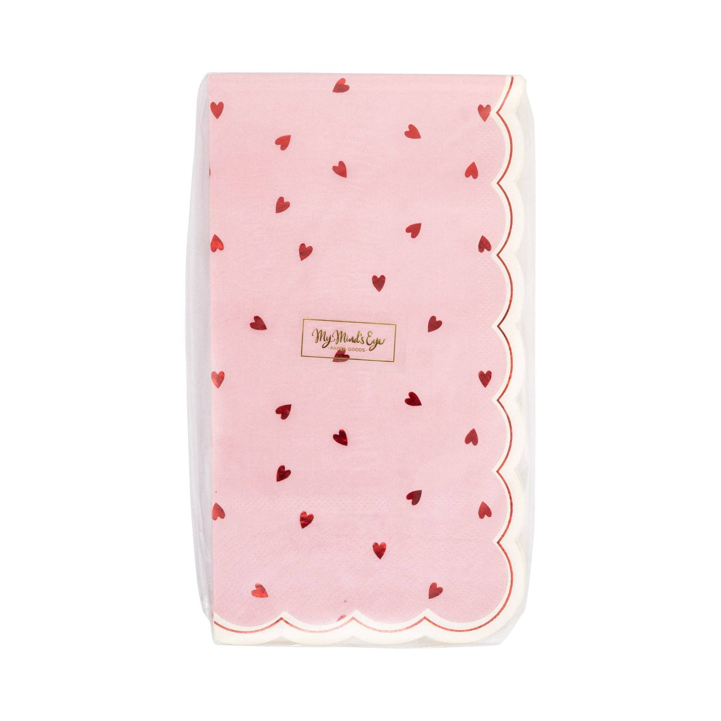 Scattered Hearts Dinner Napkins 18ct