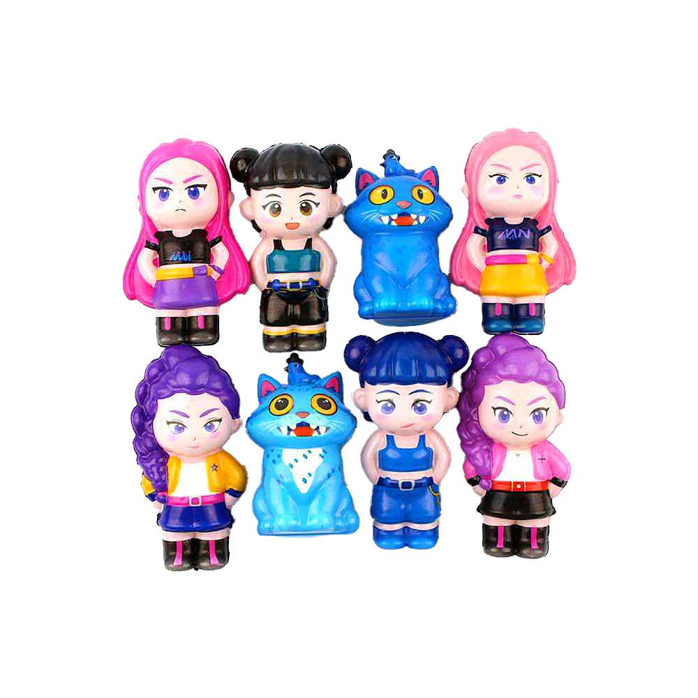 Kpop Demon Hunters Character Squeeze Stress Relief Toy