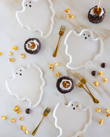 Bamboo Ghost Plate Set 4ct