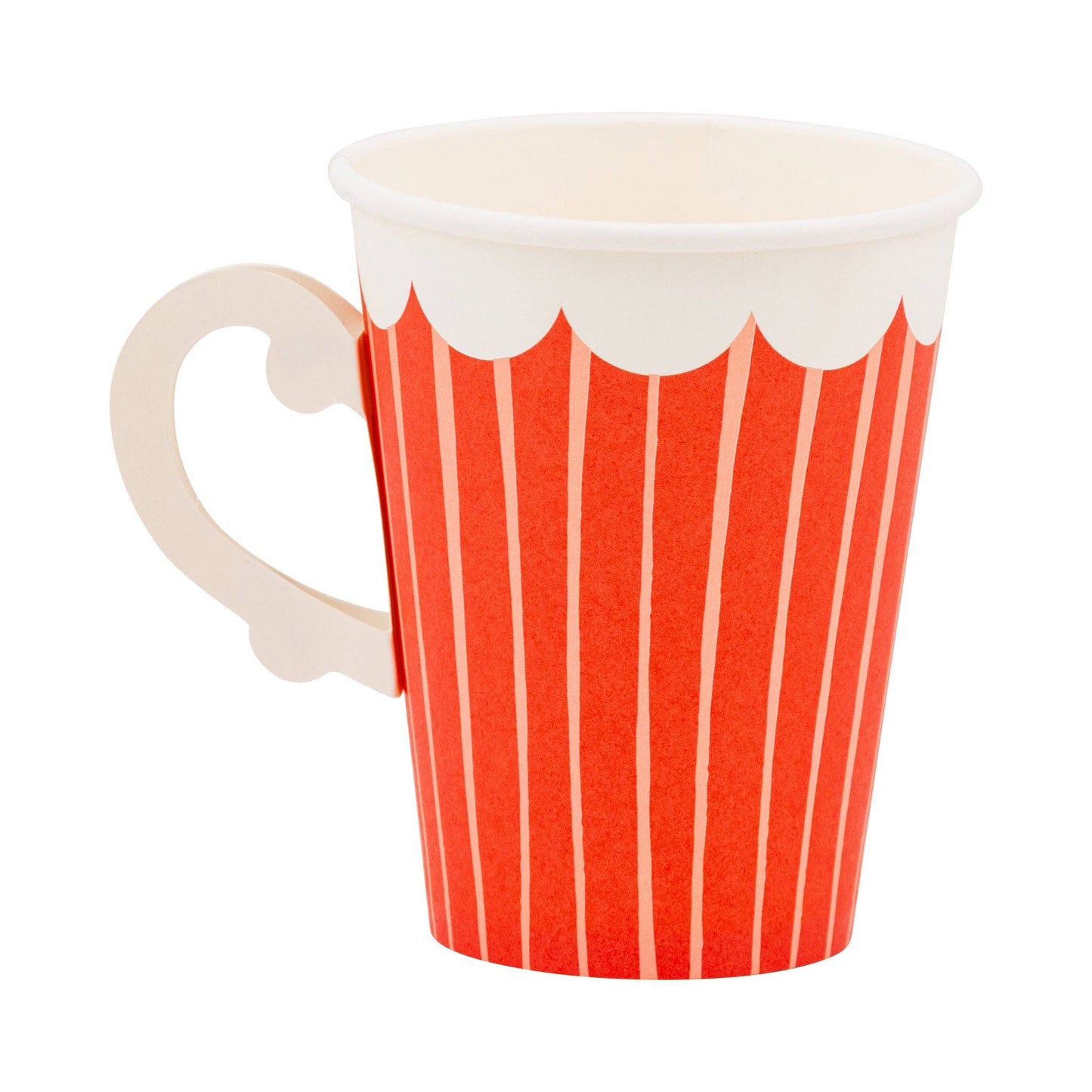 Striped Cup With Handle 8ct