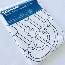 Hanukkah Coloring Tablecloth | Kids Activity