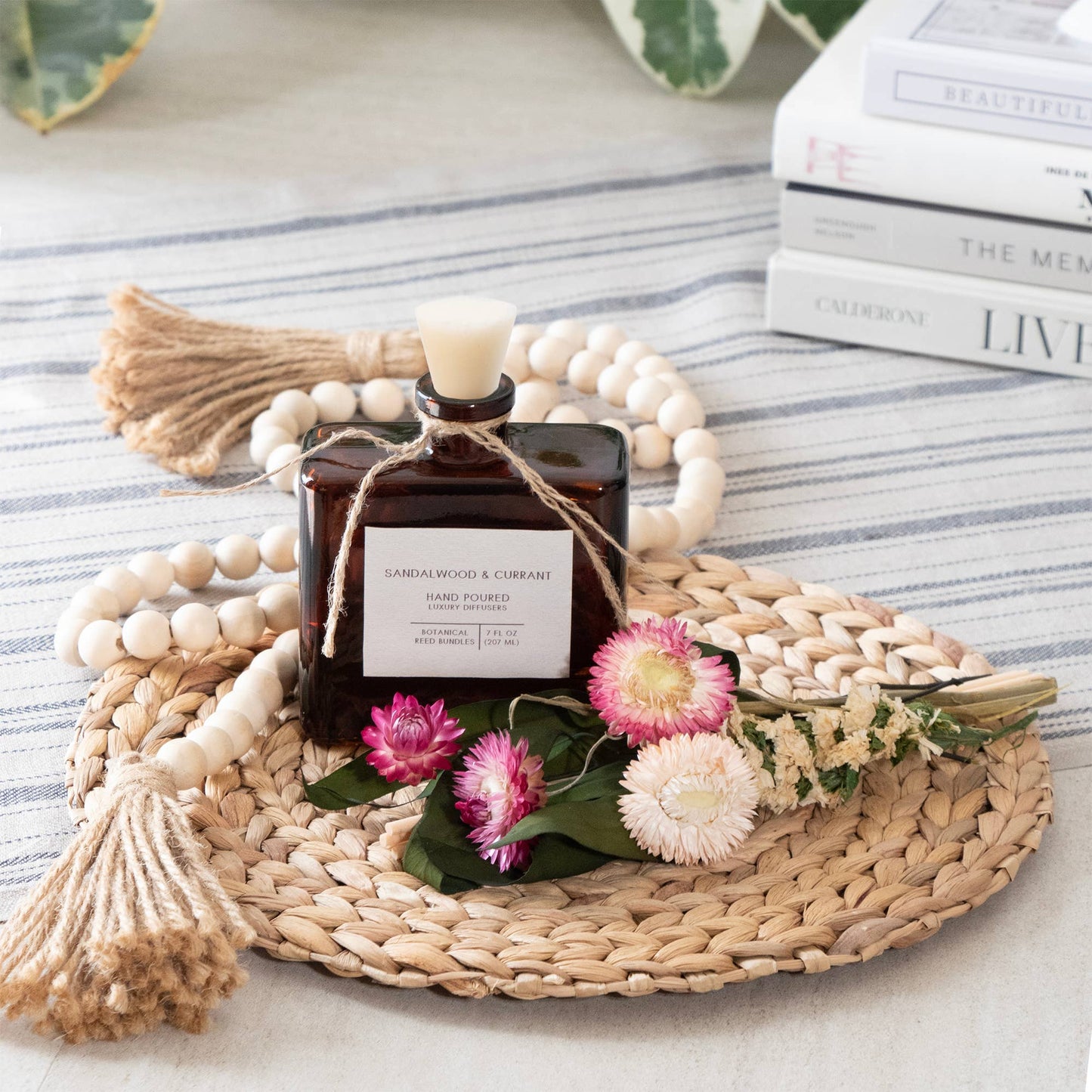 Sandalwood & Currant Bouquet Reed Bundle Fragrance Diffuser