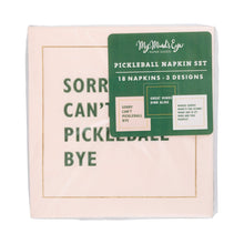 Pickleball Sayings Paper Cocktail Napkins 18ct