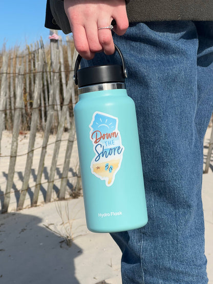 Down the Shore NJ Sticker - New Jersey Shore Decals