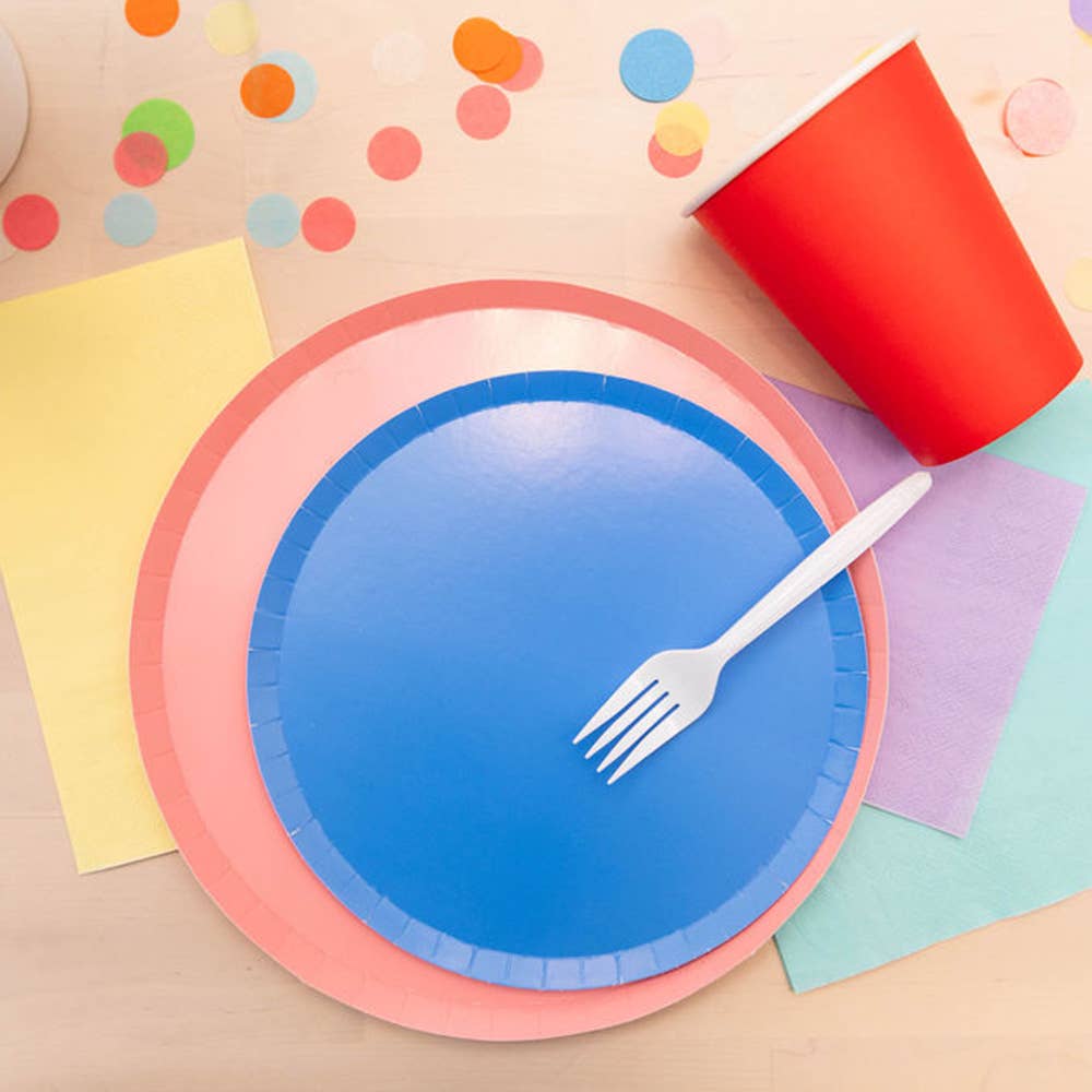 Shades Dessert Plates - 8 Pk. - 23 Color Options