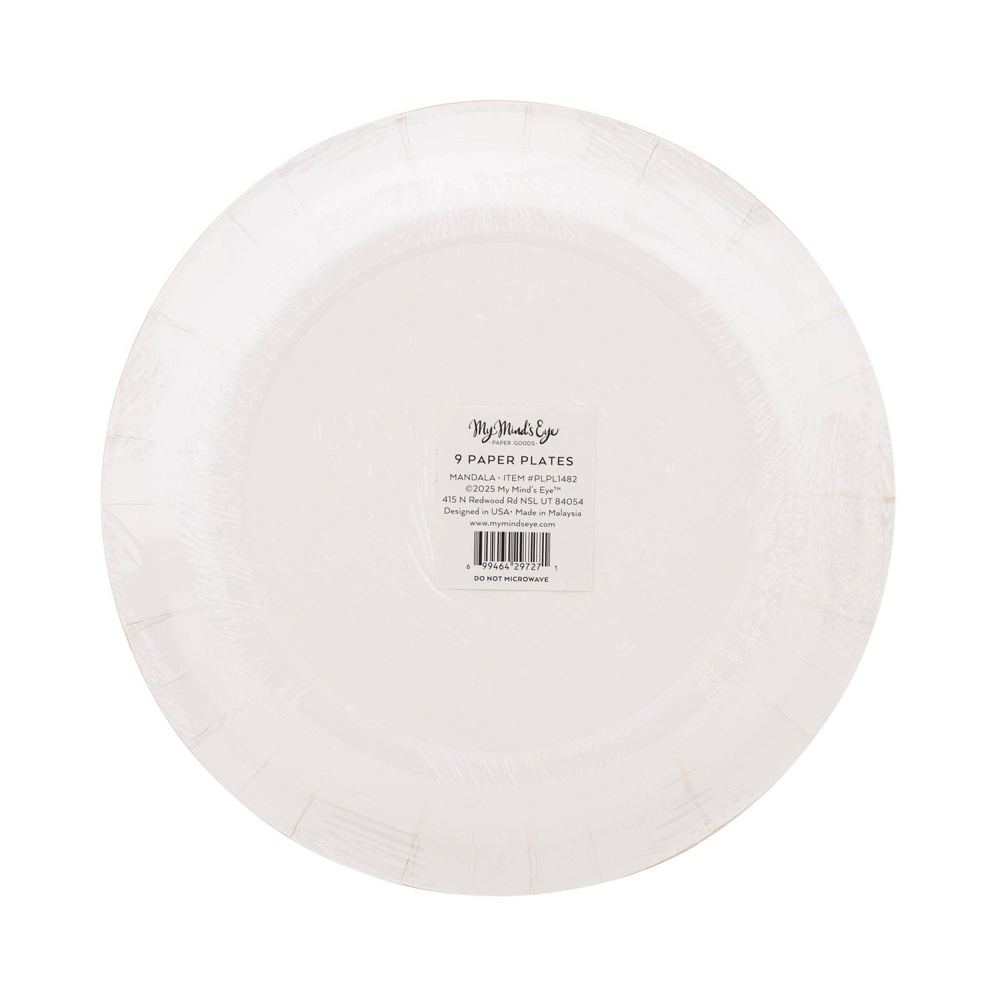 Mandala Plate Set 9ct