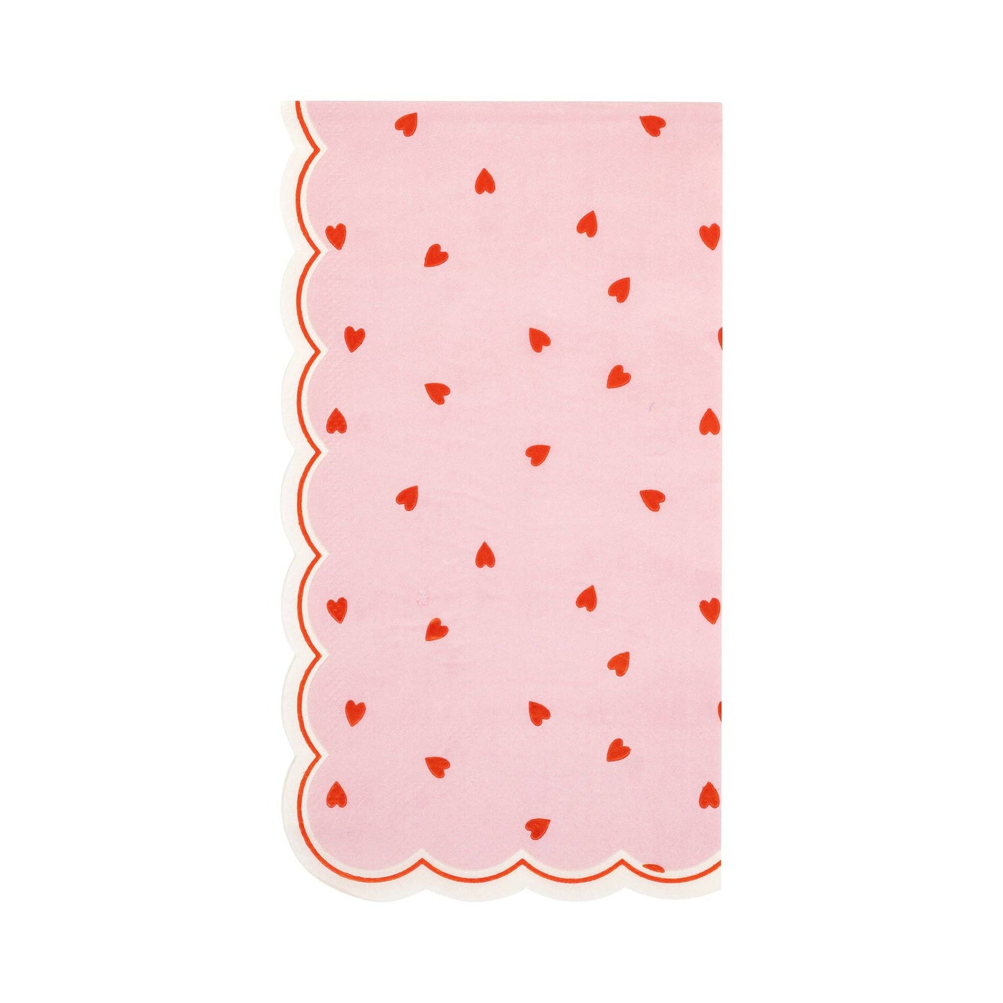 Scattered Hearts Dinner Napkins 18ct