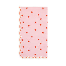 Scattered Hearts Dinner Napkins 18ct