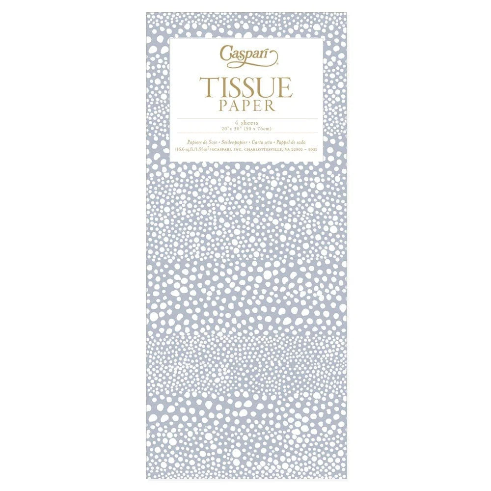 Pebble Silver Tissue Pkg 4 Sheets