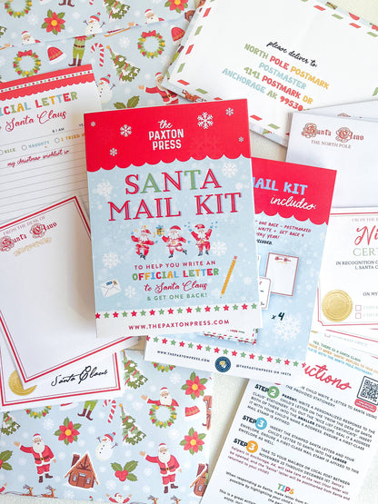 Santa Mail Kit - Letters to Santa