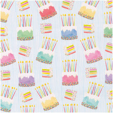 Roll Wrap - Birthday Cake 30”x8'