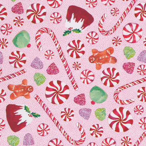 Sweets Roll Gift Wrap 30 Inch X 8ft