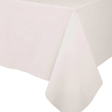 Ivory Paper Linen Solid Table Cover