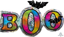 Iridescent Boo 35in SuperShape Balloon